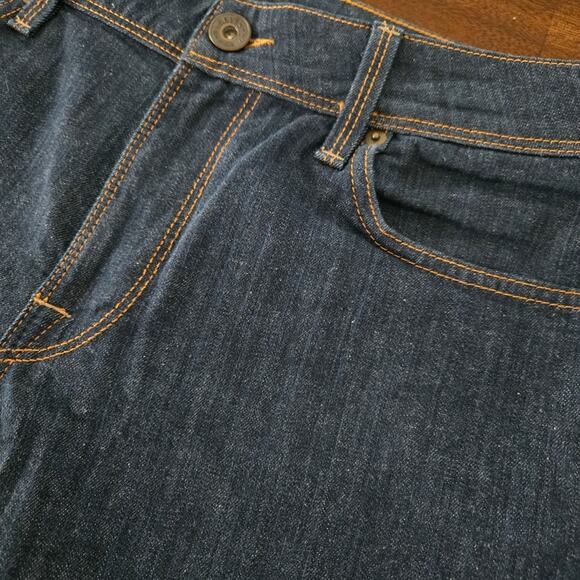 Selected Homme Men's Dark Wash Slim Fit Jean Dark Blue Size 34x31 - Picture 4 of 12